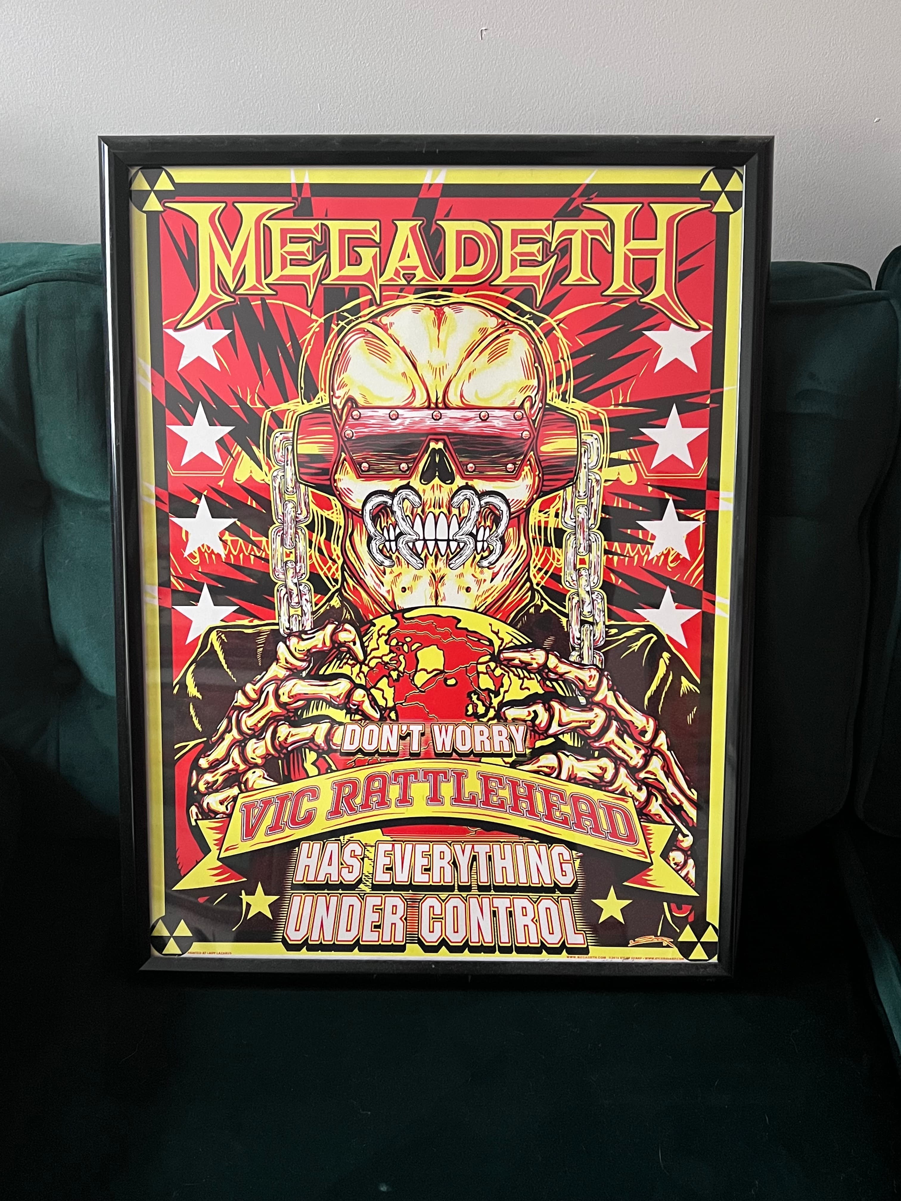 Don't Worry, Vic Rattlehead Has Everything Under Control